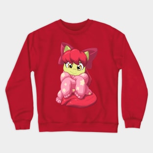 Apple Bloom in a Sweater Crewneck Sweatshirt